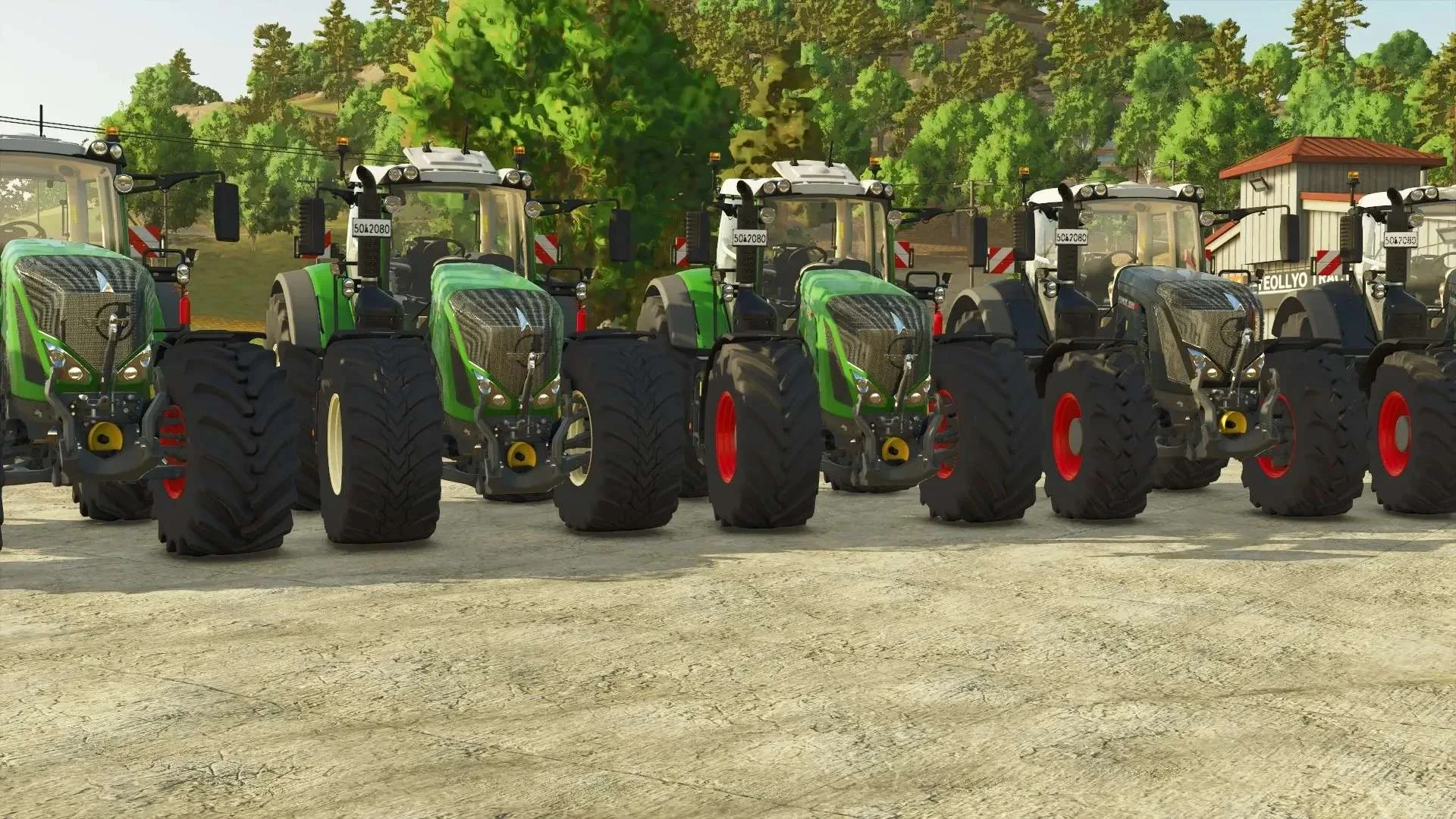 FS25 Fendt 93x Vario S4 v1.0.0.4 Tractors Mod FS25 Mod Free Download