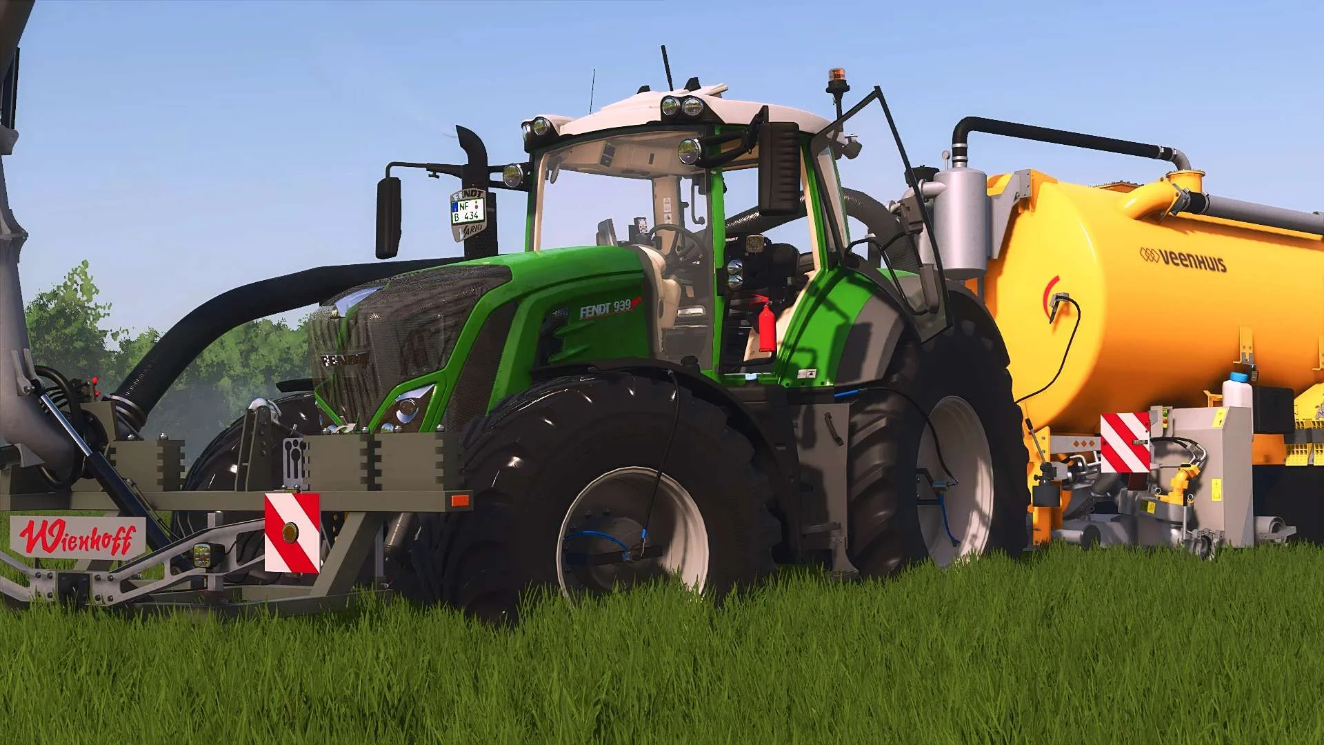 FS25 Fendt 93x Vario S4 v1.0.0.7 Tractors Mod FS25 Mod Free Download