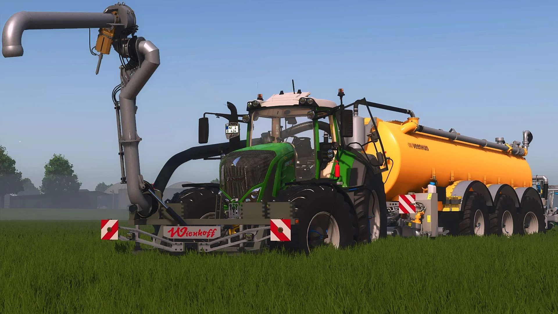 FS25 Fendt 93x Vario S4 v1.0.1 Tractors Mod FS25 Mod Free Download