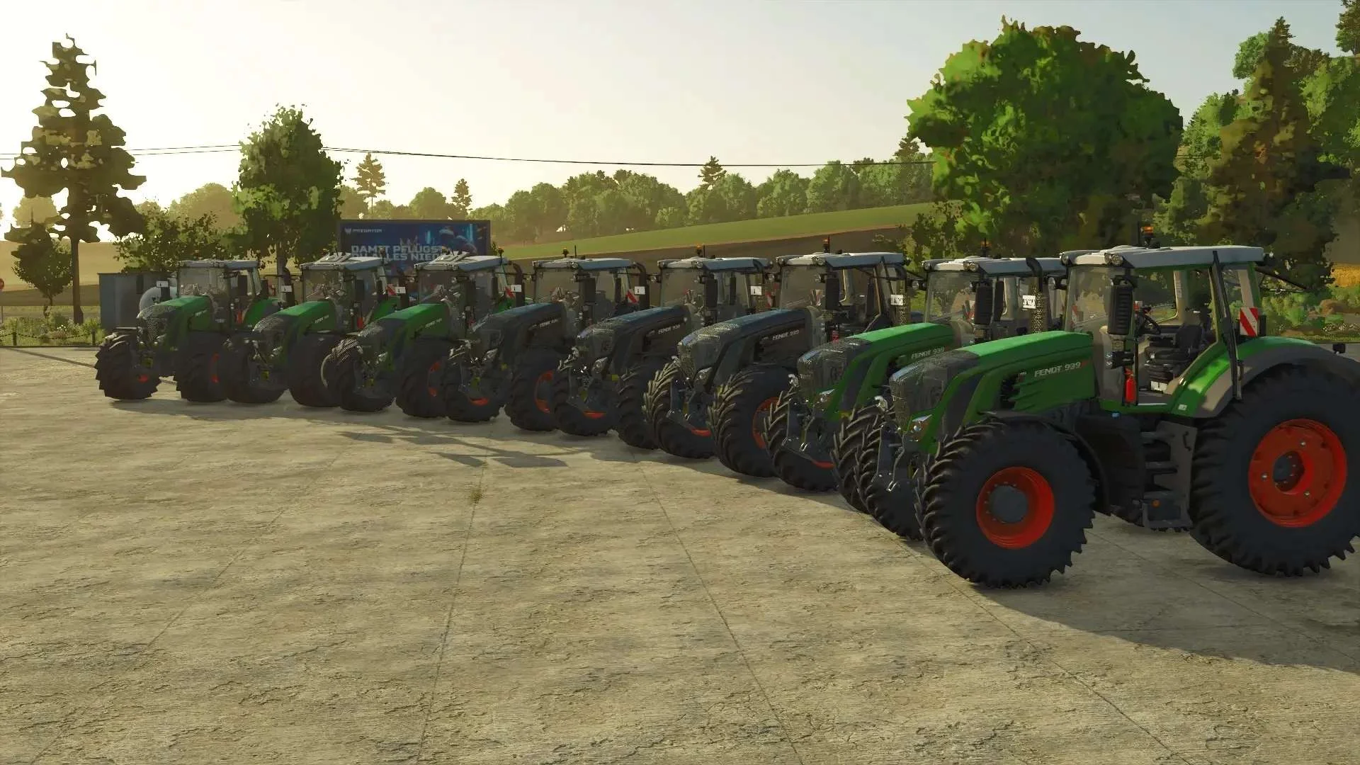 FS25 Fendt 93x Vario S4 v1.0 Tractors Mod FS25 Mod Free Download