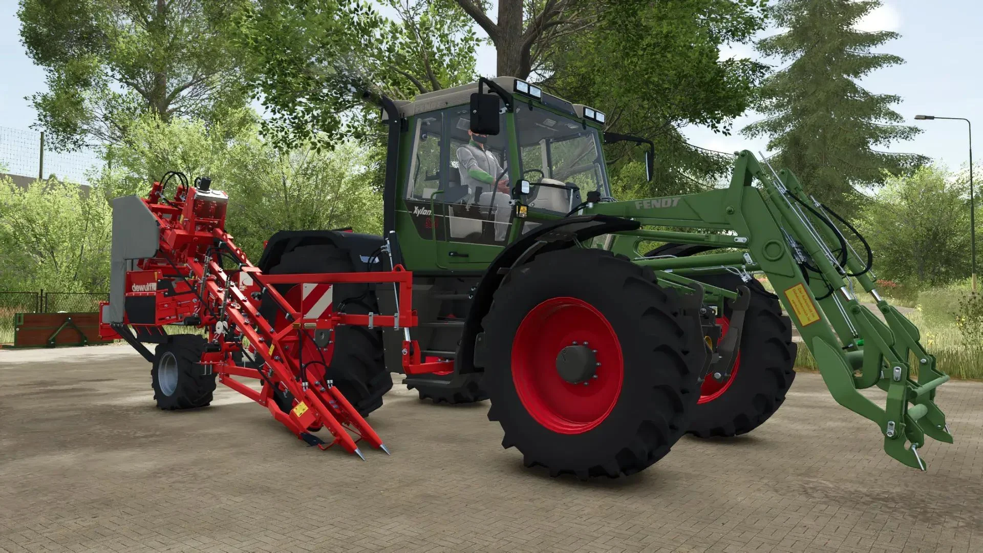 FS25 Fendt device carrier pack V1.0 Tractors Mod FS25 Mod Free Download
