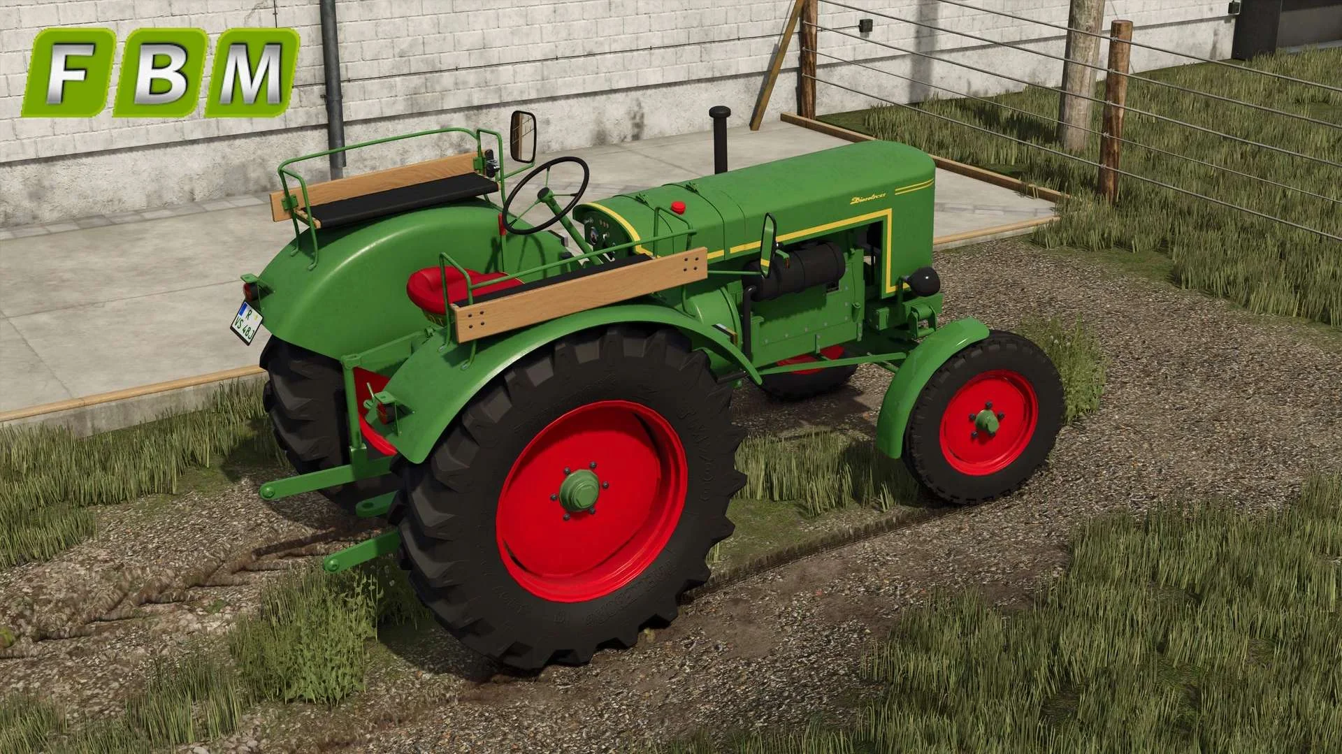 FS25 Fendt Dieselross F40 v1.0.1 Tractors Mod FS25 Mod Free Download