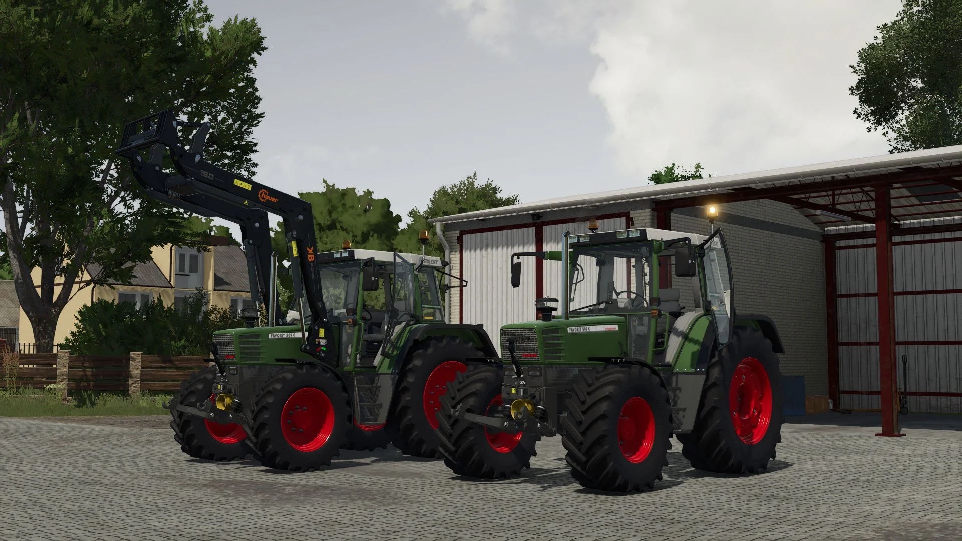 FS25 Fendt Favorit 500 4cyl V1.0 Tractors Mod FS25 Mod Free Download
