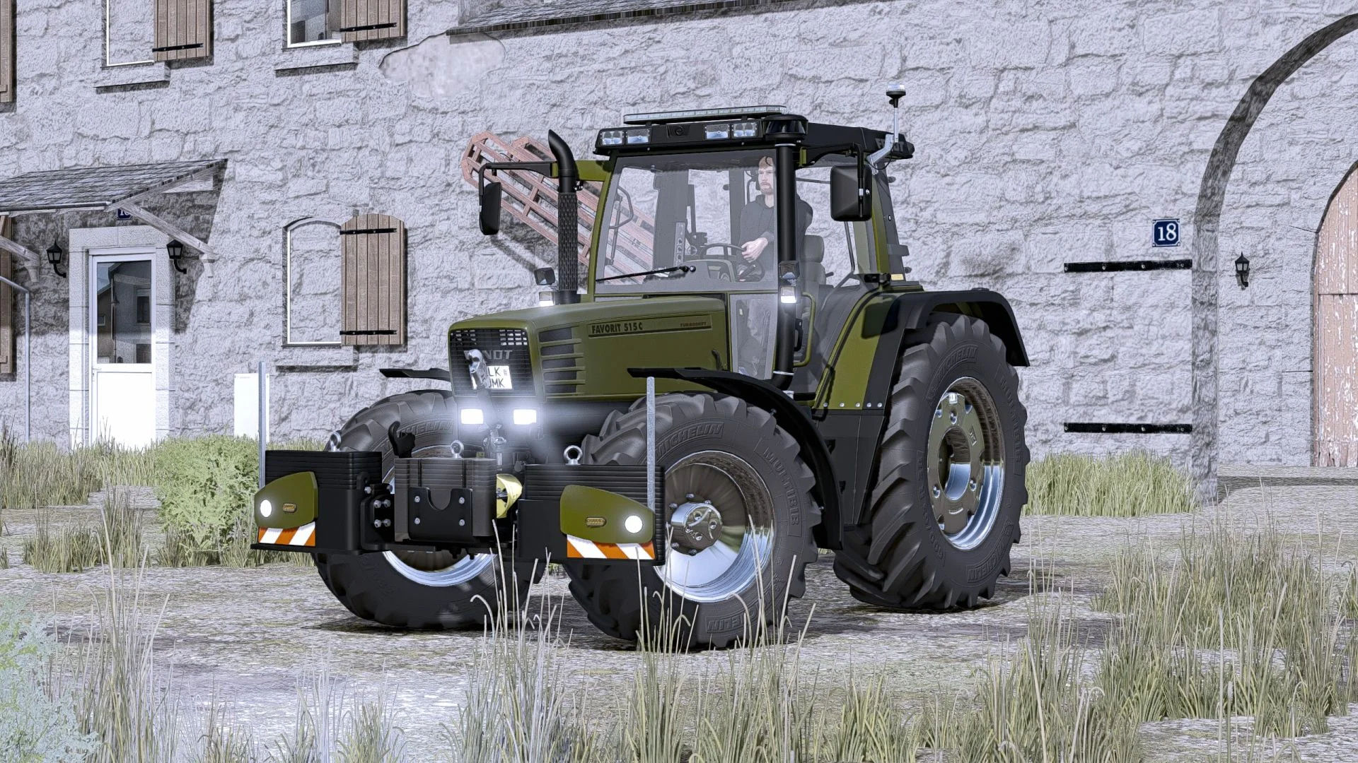 FS25 Fendt Favorit 500 Edit v1.0 Tractors Mod