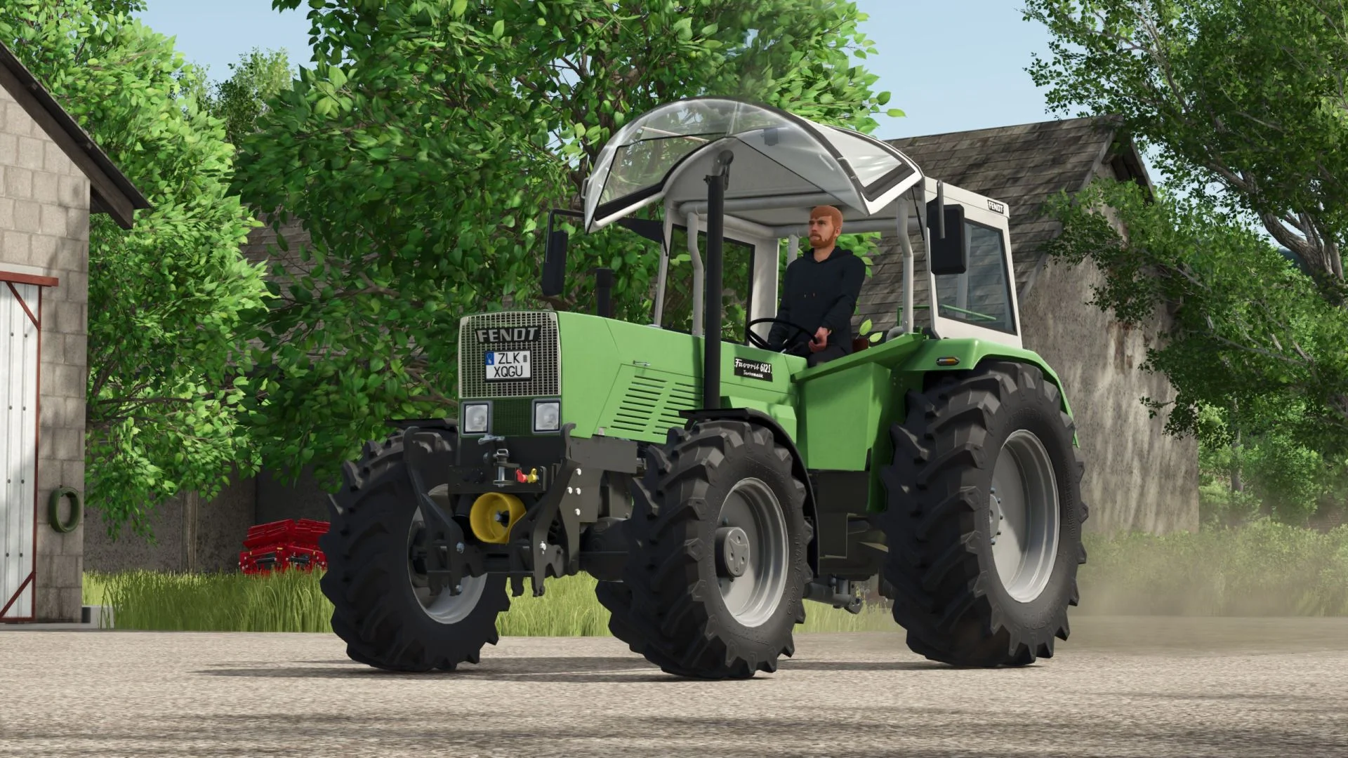 FS25 Fendt Favorit 600 SA Facelift v1.1 Tractors Mod FS25 Mod Free Download