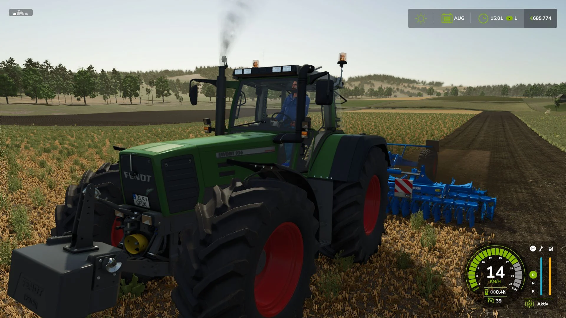 FS25 Fendt Favorit 900 Gen 1 v1.0 Tractors Mod FS25 Mod Free Download