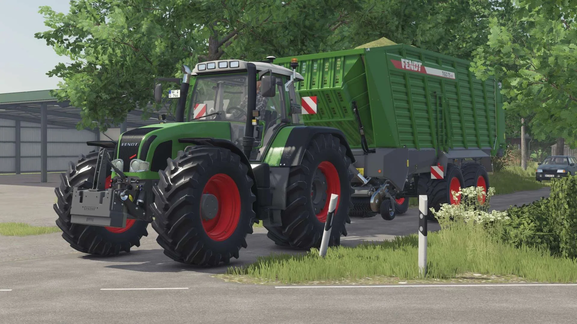 FS25 Fendt Favorit 900 Vario Gen2 v1.0.0.8 Tractors Mod