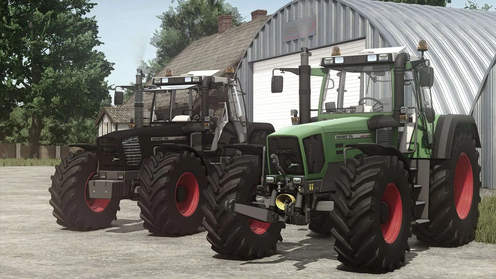 FS25 Fendt Favorit 900 Vario v1.1 Tractors Mod FS25 Mod Free Download