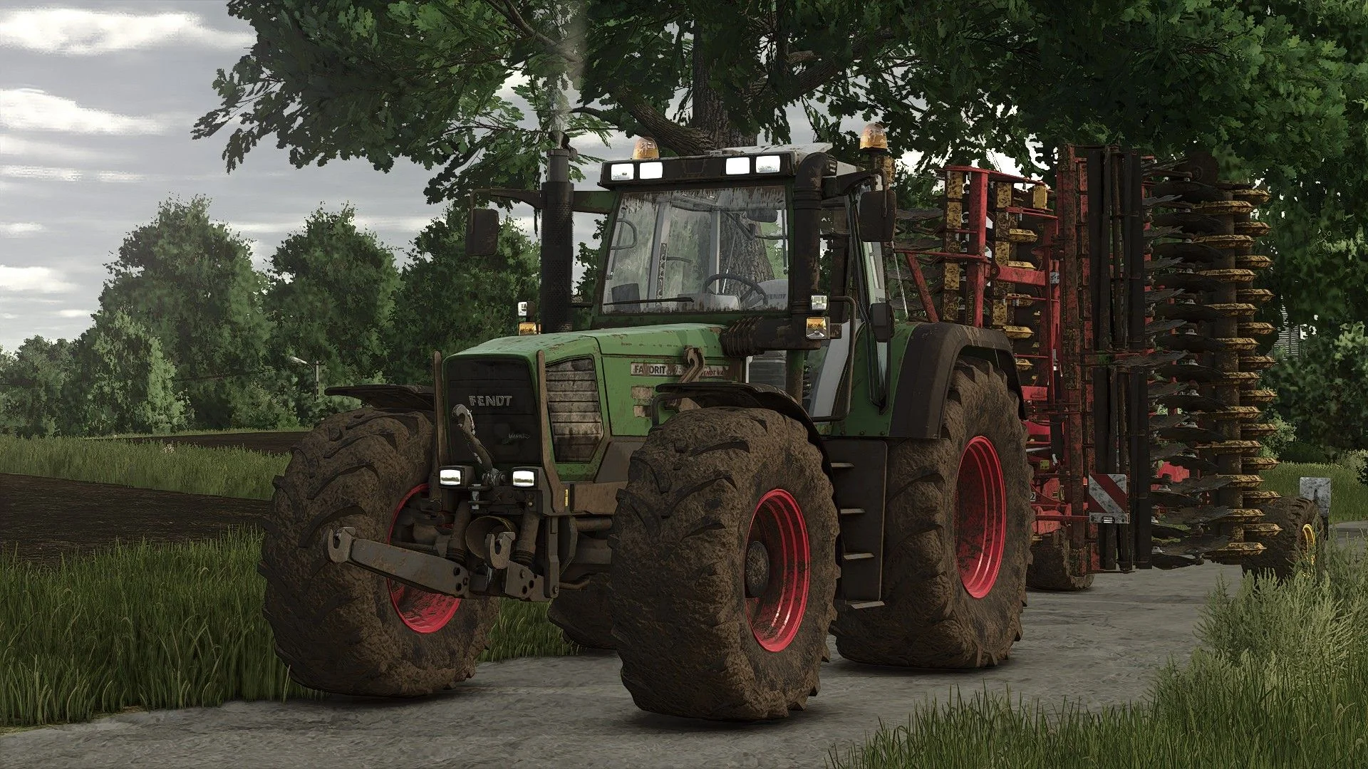 FS25 Fendt Favorit 900 Vario V1.2 Tractors Mod FS25 Mod Free Download