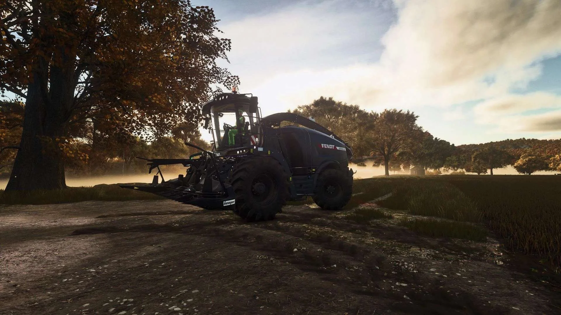 FS25 Fendt Katana (Black) v1.0 Tractors Mod FS25 Mod Free Download