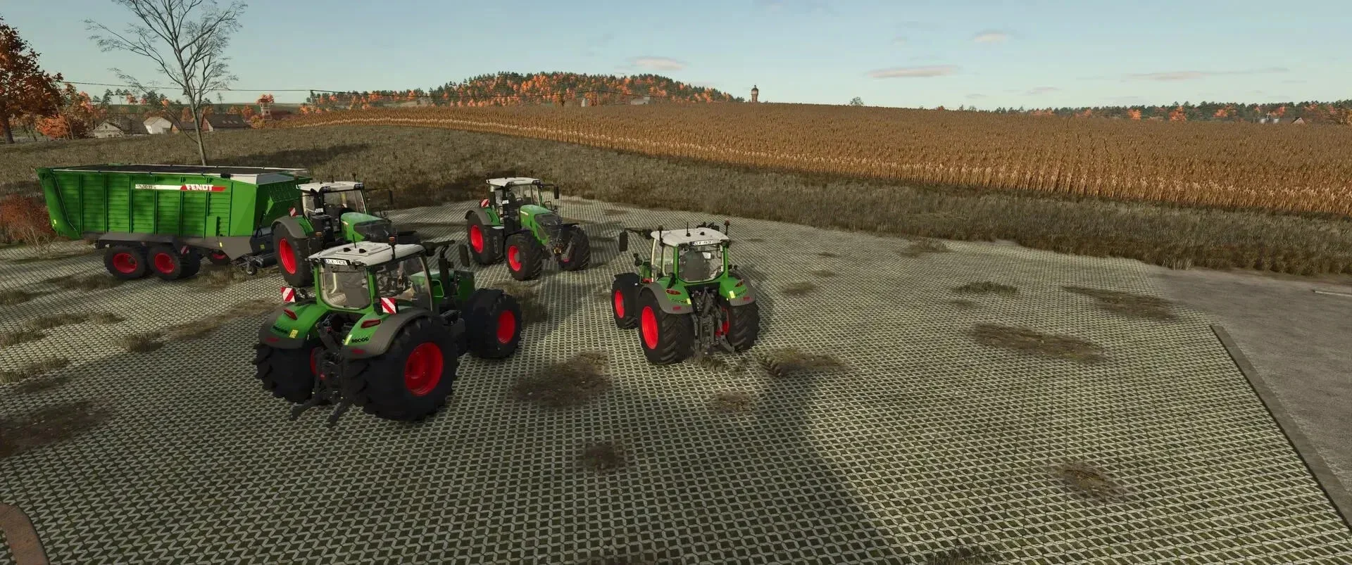 FS25 Fendt Pack v1.0 Tractors Mod FS25 Mod Free Download