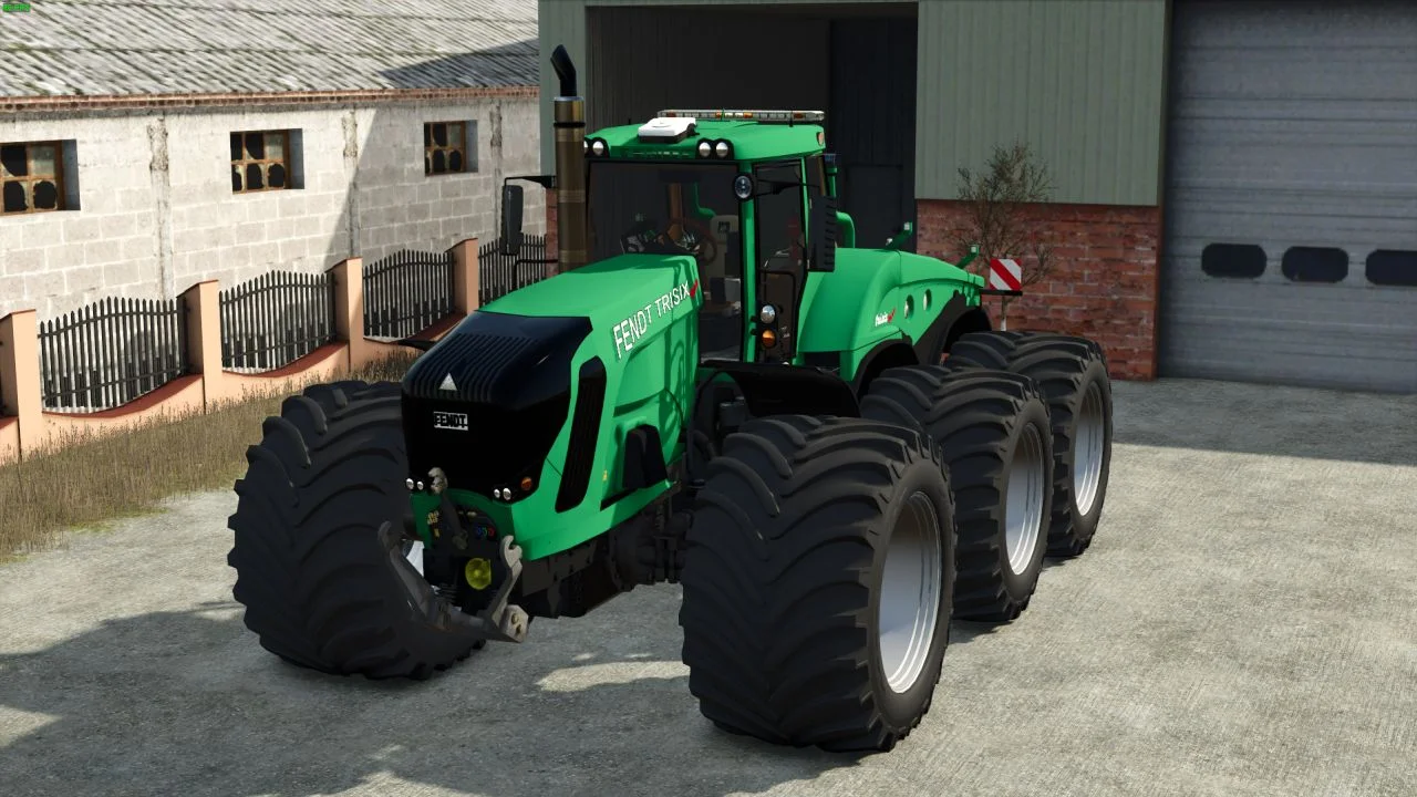 FS25 Fendt Trisix v1.0 Tractors Mod FS25 Mod Free Download