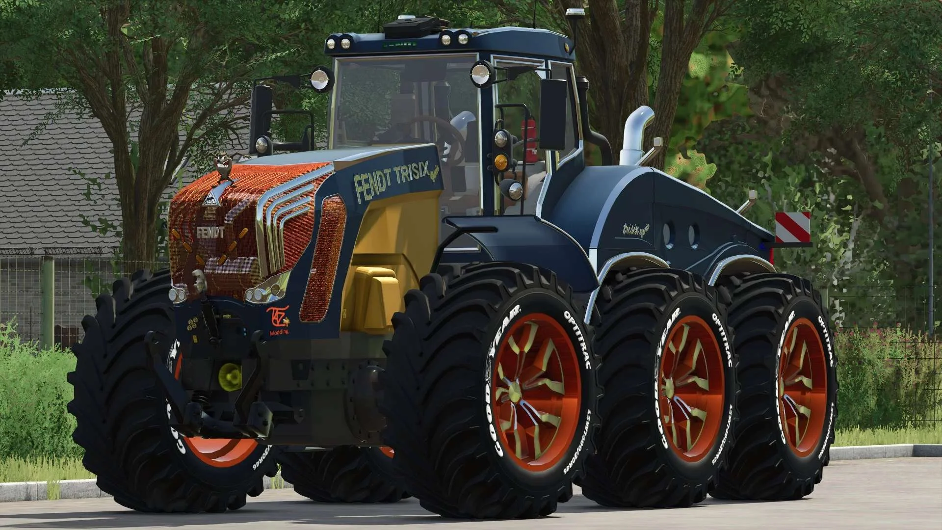 FS25 Fendt Trisix Vario v1.0 Tractors Mod