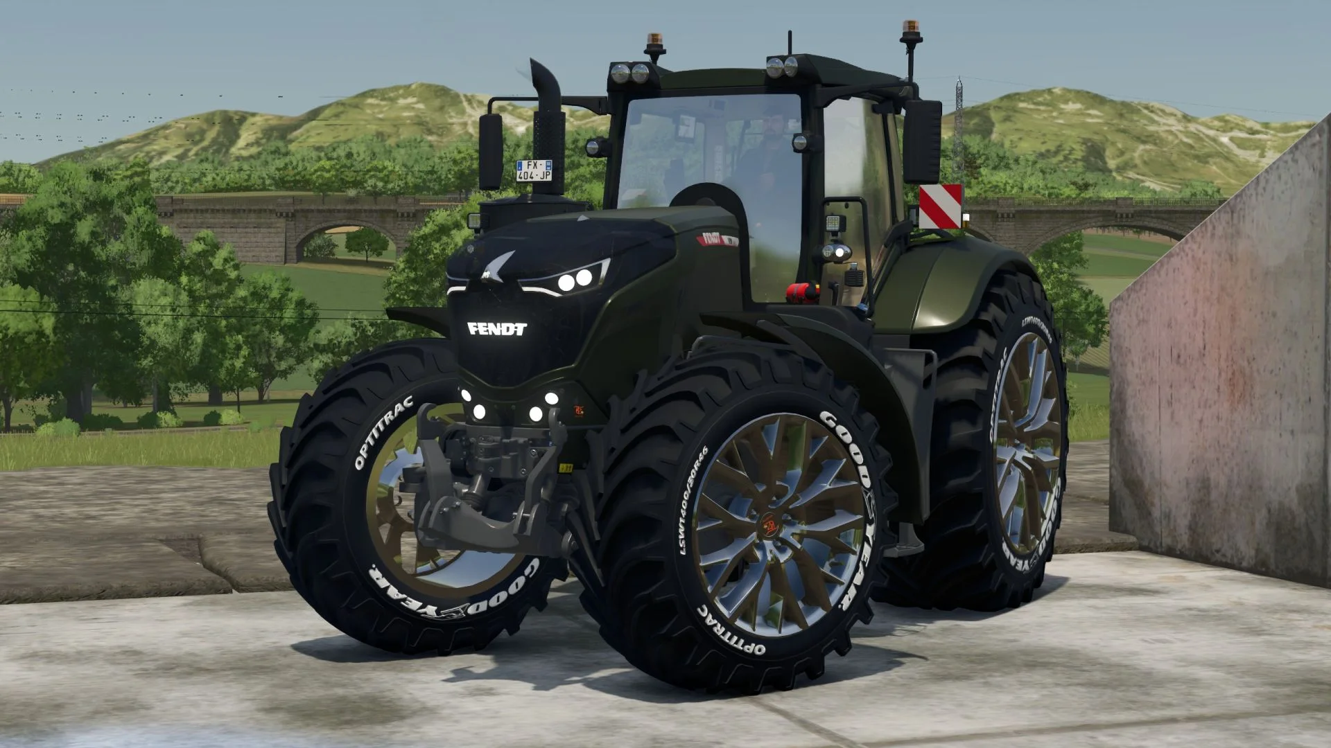 FS25 Fendt Vario 1075 Custom V1.0 Tractors Mod FS25 Mod Free Download