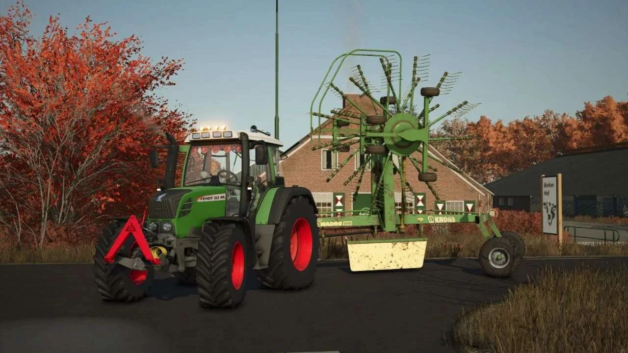 FS25 Fendt Vario 300 TMS v1.0 Tractors Mod FS25 Mod Free Download