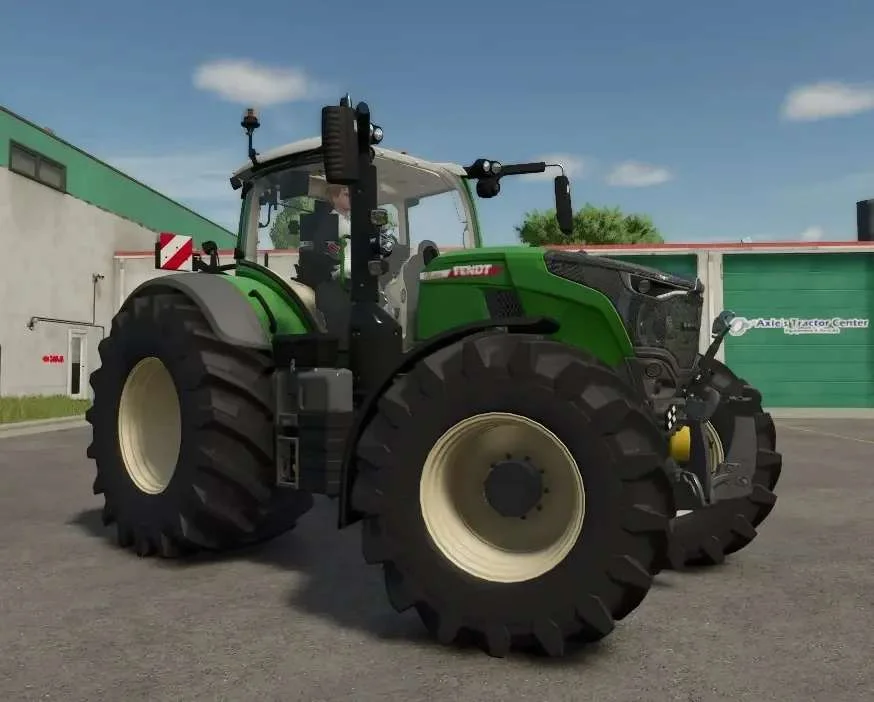 FS25 Fendt Vario 700 wide tires + choice of rim color v1.0 Tractors Mod FS25 Mod Free Download