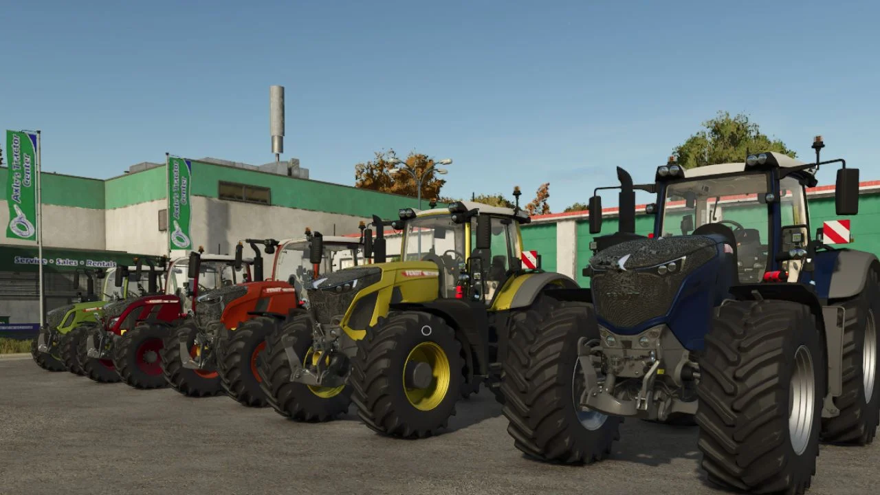 FS25 Fendt Vario Pack V1.0.0.2 Tractors Mod FS25 Mod Free Download