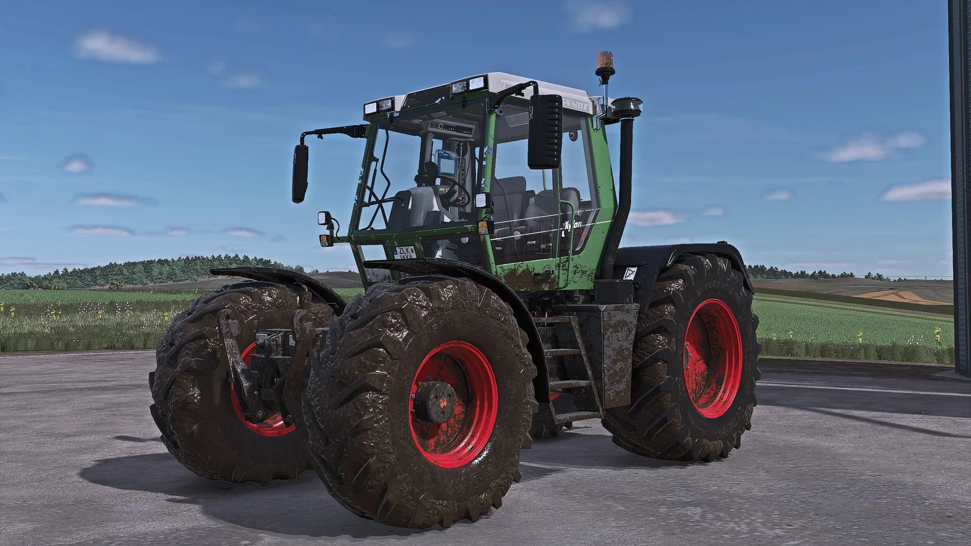 FS25 Fendt Xylon 520 – 524 Pack v1.0.1.3 Tractors Mod
