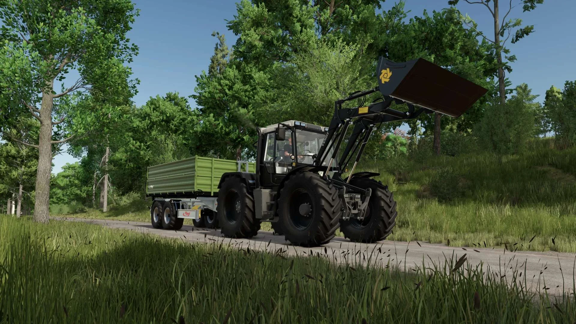FS25 Fendt Xylon 524 v1.3 Tractors Mod