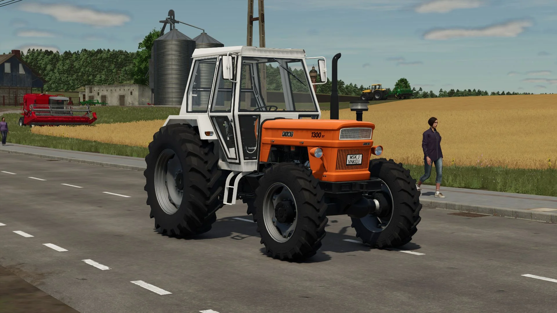 FS25 Fiat 1300 DT V1.0 Tractors Mod FS25 Mod Free Download