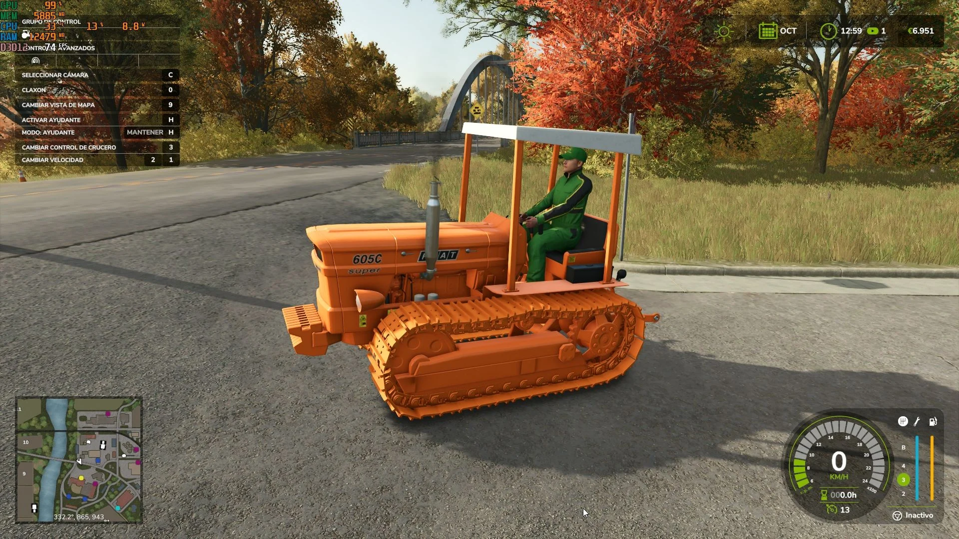FS25 Fiat 605C V1.0 Tractors Mod FS25 Mod Free Download