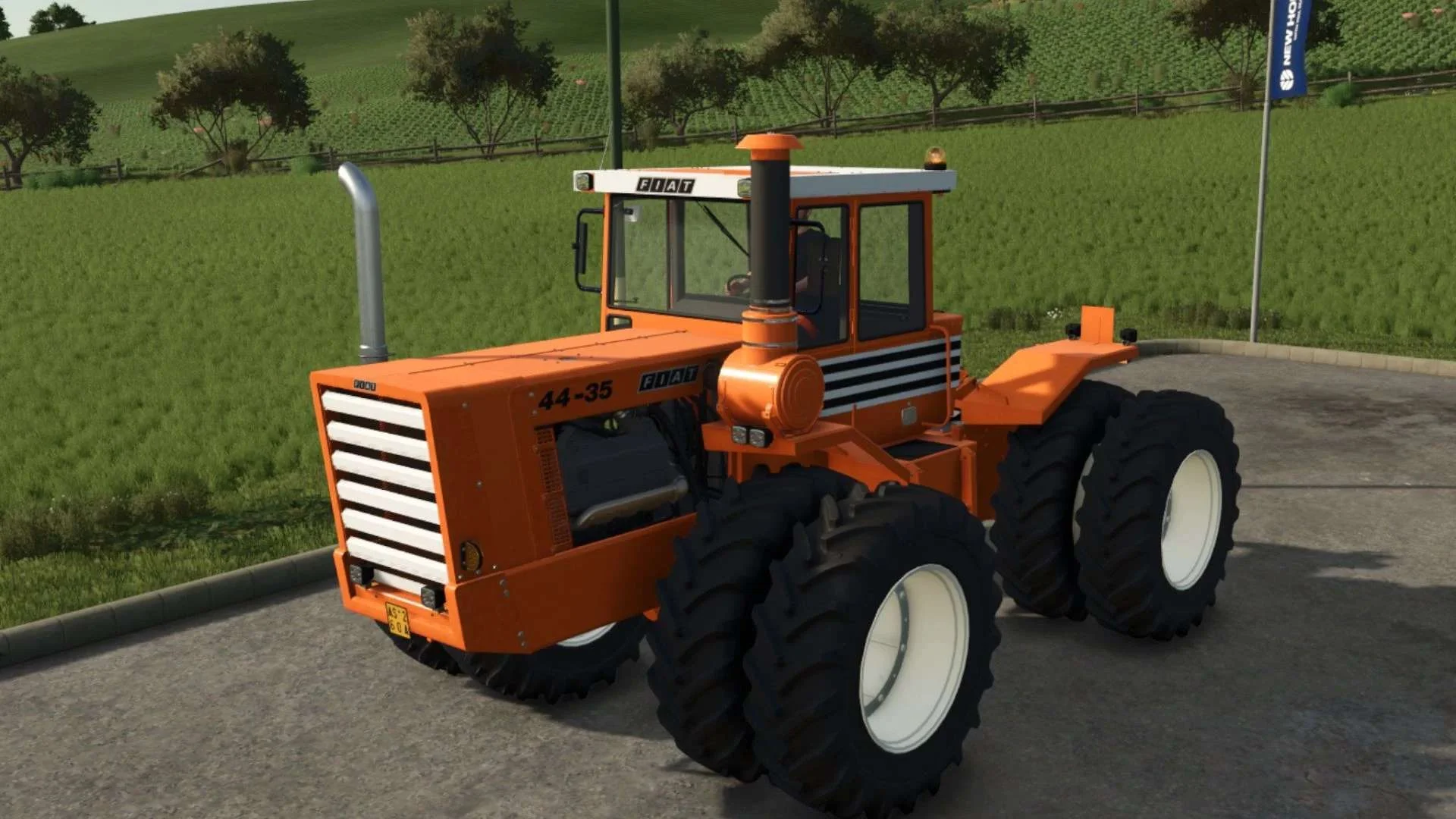 FS25 Fiat Versatile 44-35 v1.0.0.1 Tractors Mod FS25 Mod Free Download