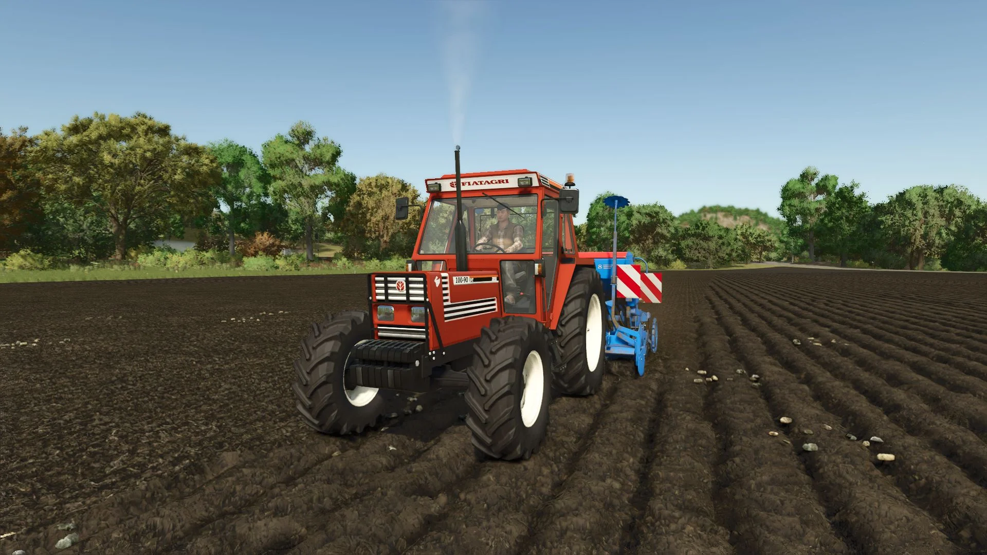 FS25 Fiatagri 90 Series V1.0 Tractors Mod FS25 Mod Free Download