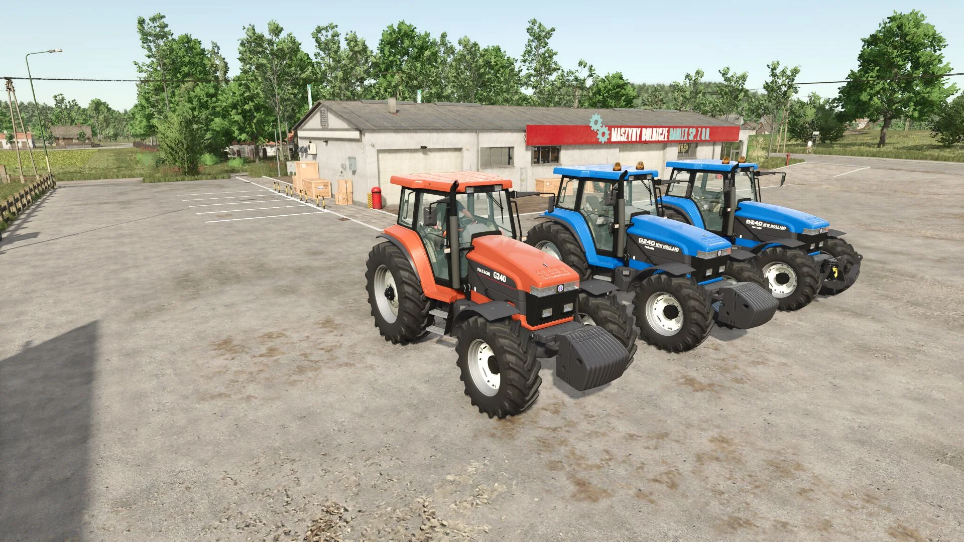 FS25 Fiatagri G Series V1.0 Tractors Mod