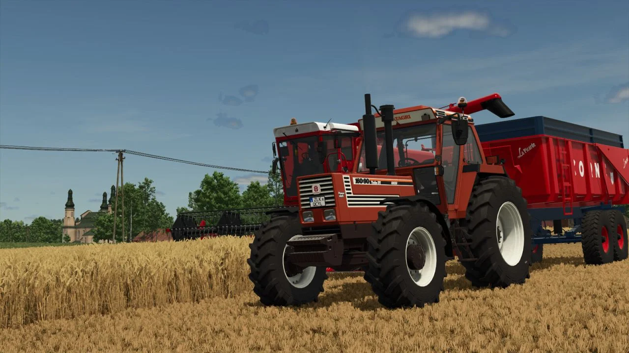 FS25 Fiatagri Series V1.0 Tractors Mod FS25 Mod Free Download