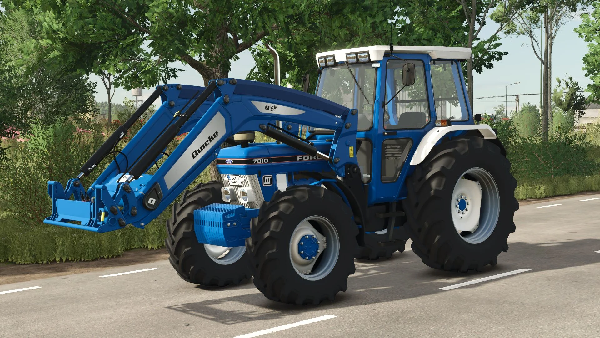 FS25 Ford 7810 V1.0 Tractors Mod FS25 Mod Free Download