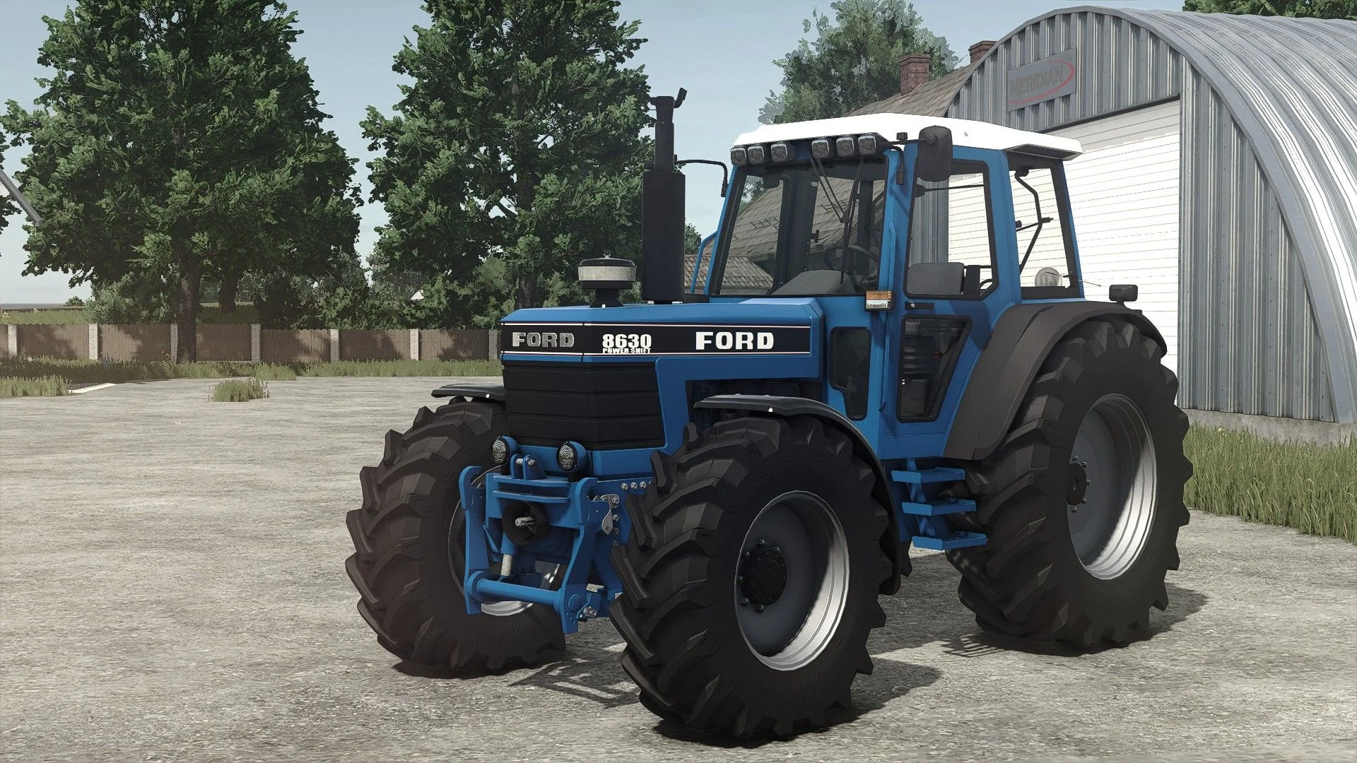 FS25 Ford 8630 V1.0 Tractors Mod FS25 Mod Free Download