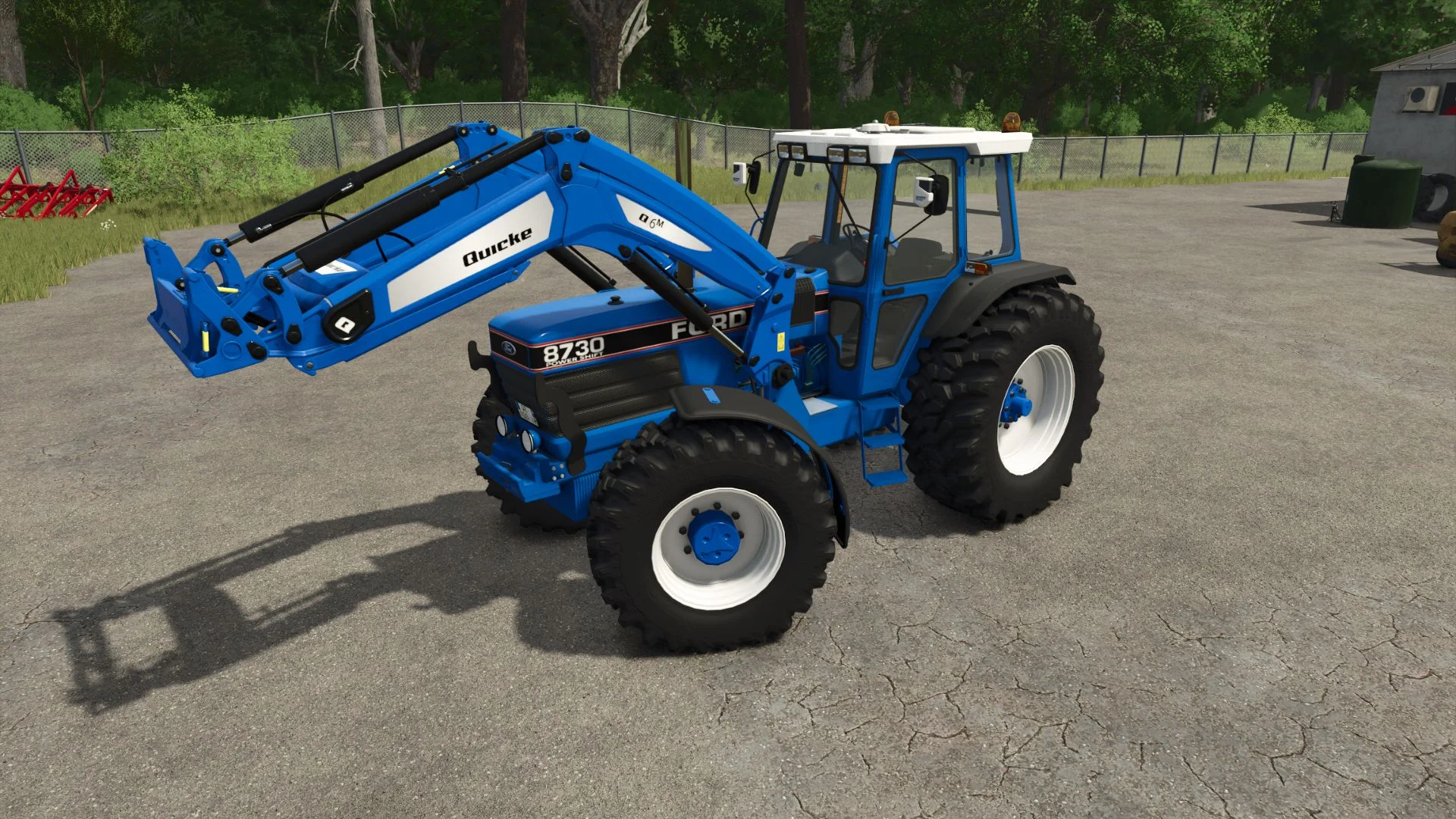 FS25 Ford 8730 V1.0 Tractors Mod FS25 Mod Free Download