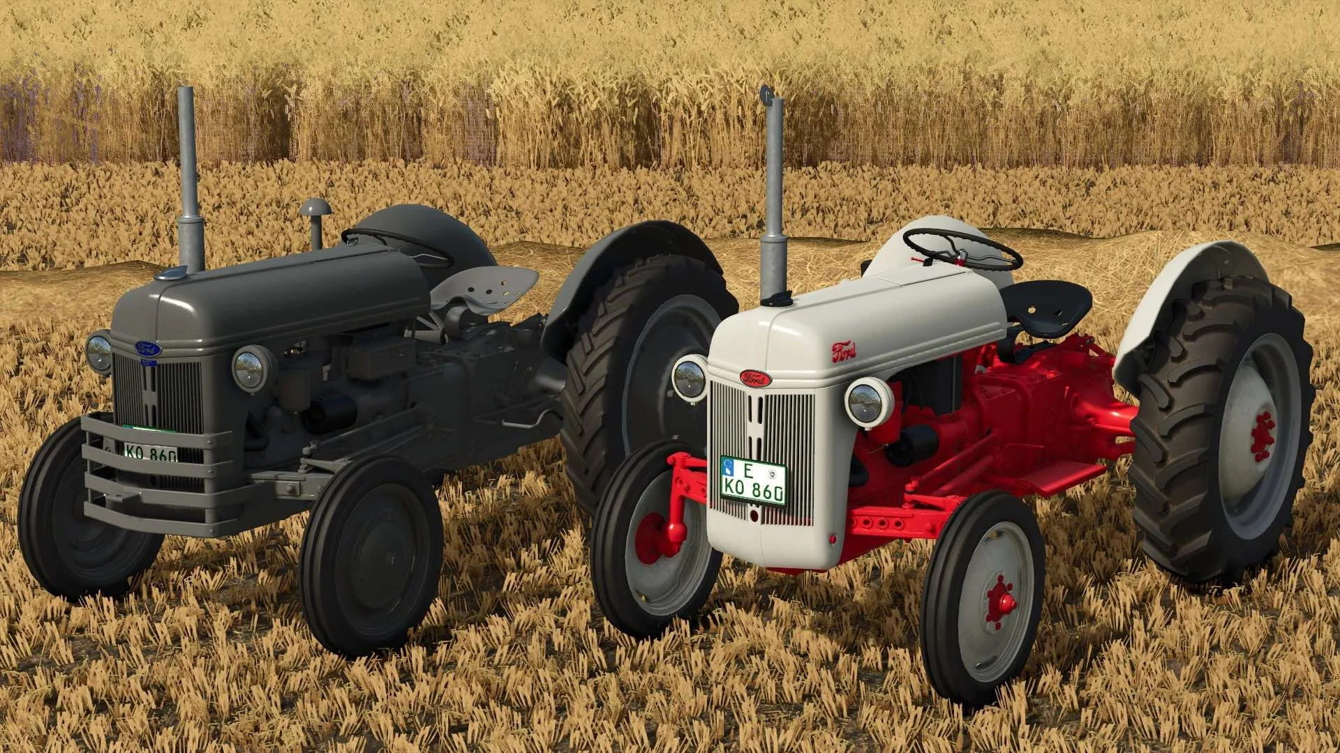 FS25 Ford 8N & 9N Tractors v1.0 FS25 Mod Free Download
