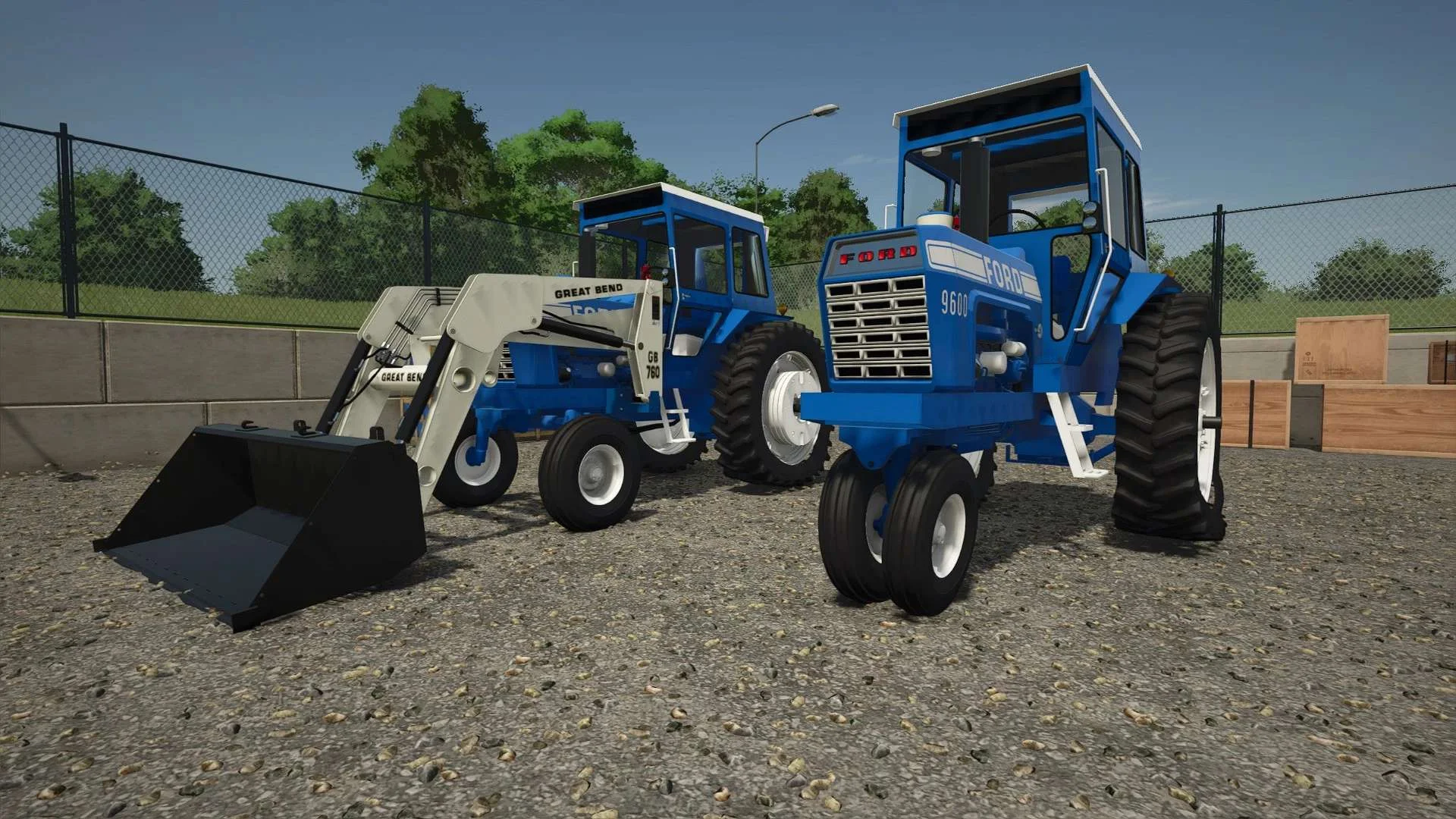 FS25 Ford 9600 Revamped v1.1 Tractors Mod FS25 Mod Free Download