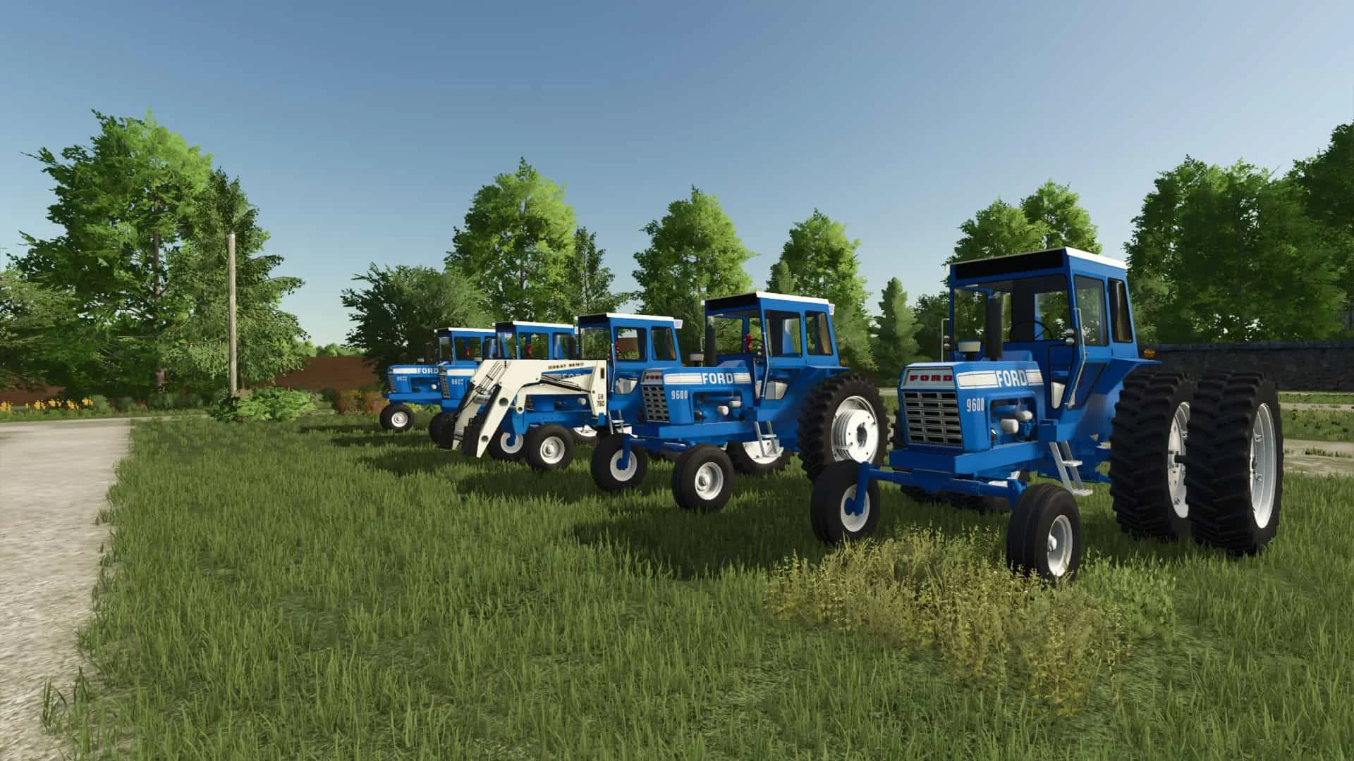 FS25 Ford 9600 REWORKED v1.0 Tractors Mod FS25 Mod Free Download