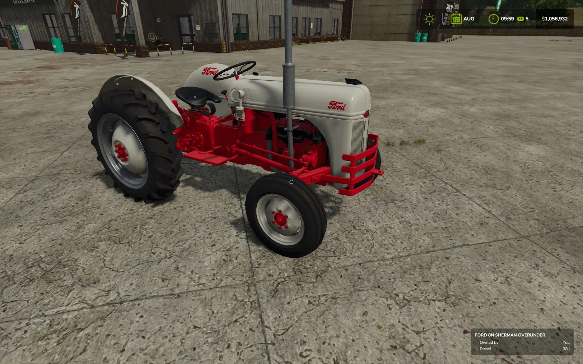 FS25 Ford N series tractors v1.0 FS25 Mod Free Download