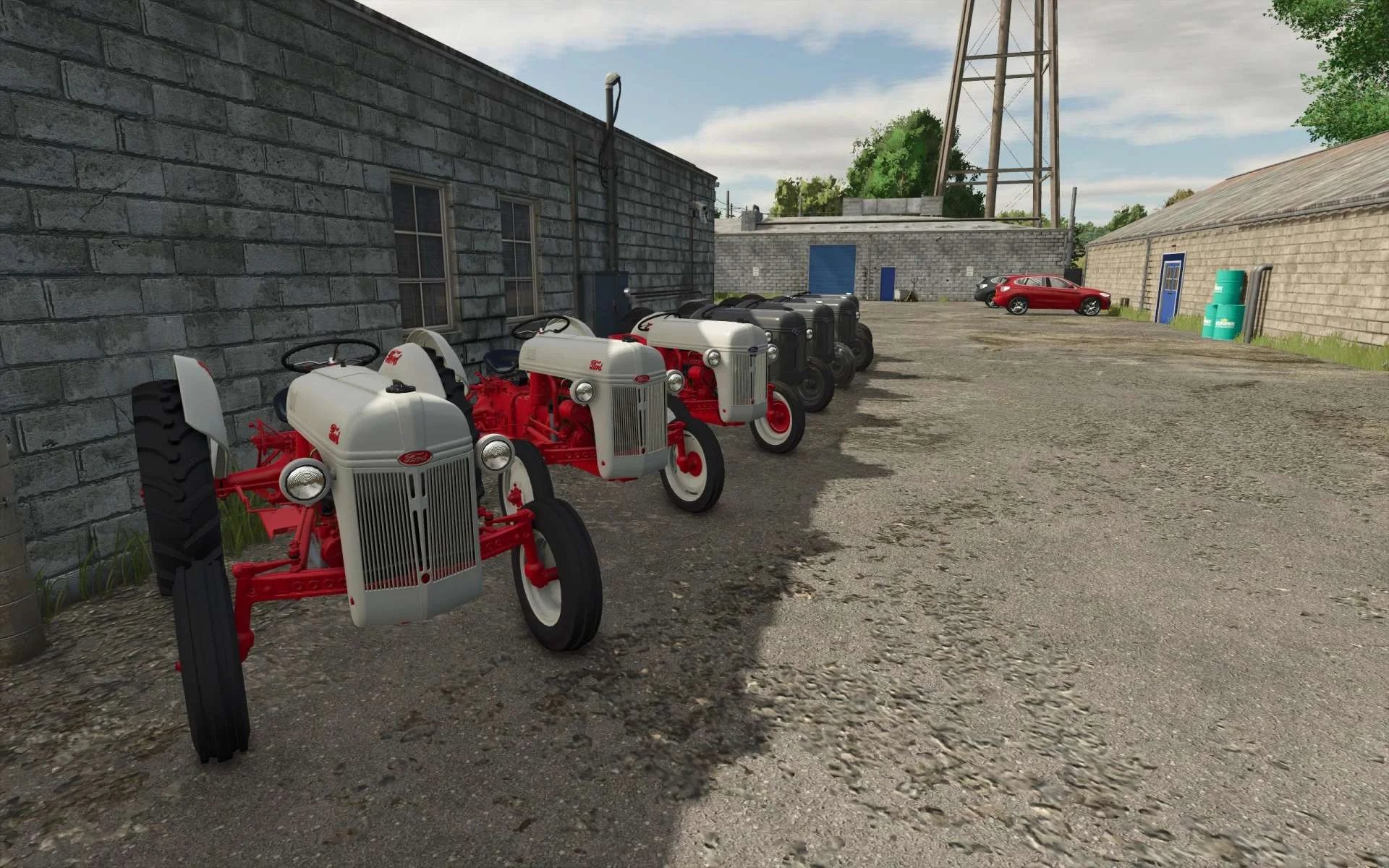 FS25 Ford N series v1.0 Tractors Mod FS25 Mod Free Download