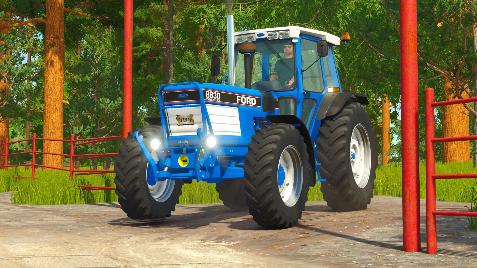 FS25 Ford TW Large V1.0.0.2 Tractors Mod FS25 Mod Free Download