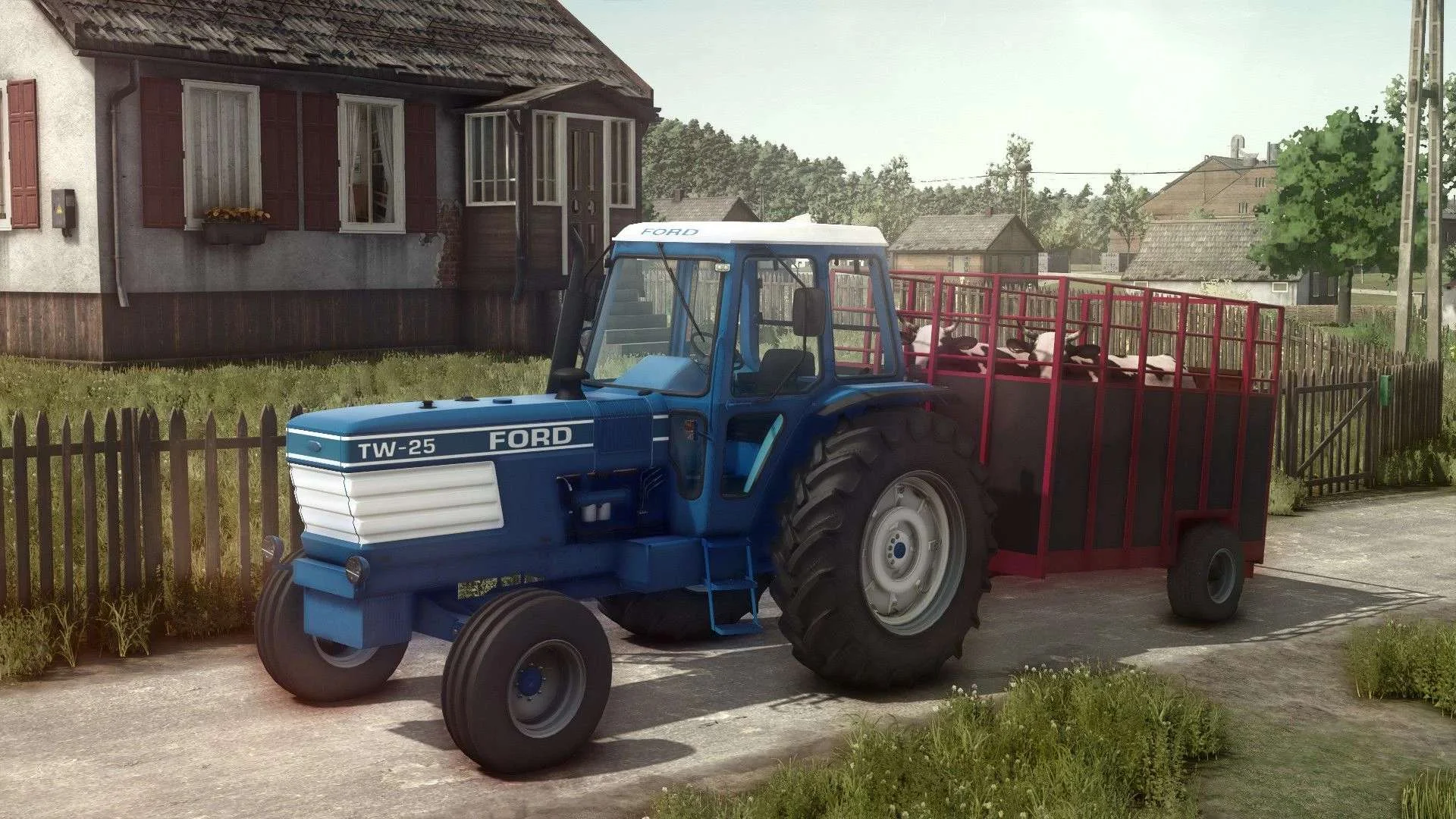 FS25 Ford TW Large v1.0.0.4 Tractors Mod FS25 Mod Free Download