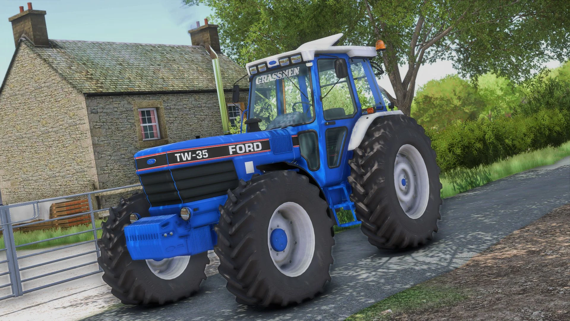 FS25 Ford TW35 GRASSMEN V1.0 Tractors Mod