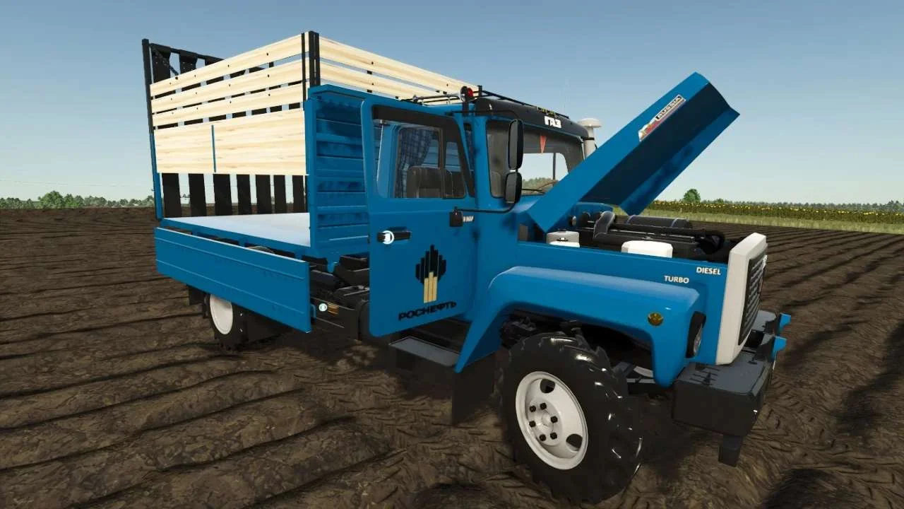 FS25 GAZ-3307 v1.0.2 Tractors Mod FS25 Mod Free Download