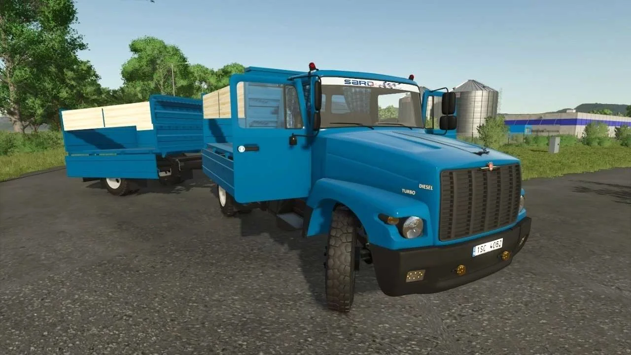 FS25 GAZ-3307 v1.0.5 Tractors Mod FS25 Mod Free Download