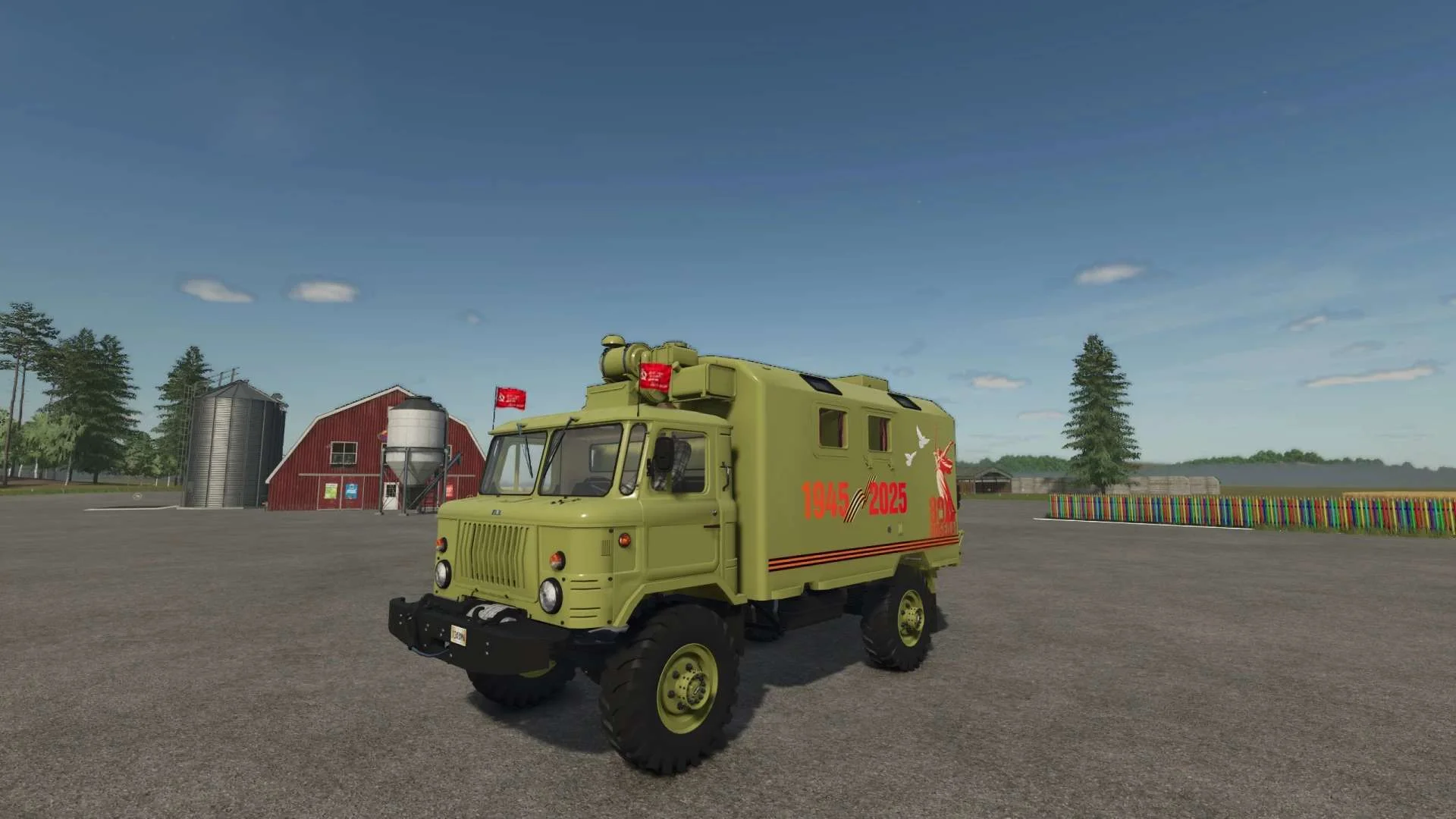 FS25 GAZ-66 Pobeda v1.0 Tractors Mod FS25 Mod Free Download