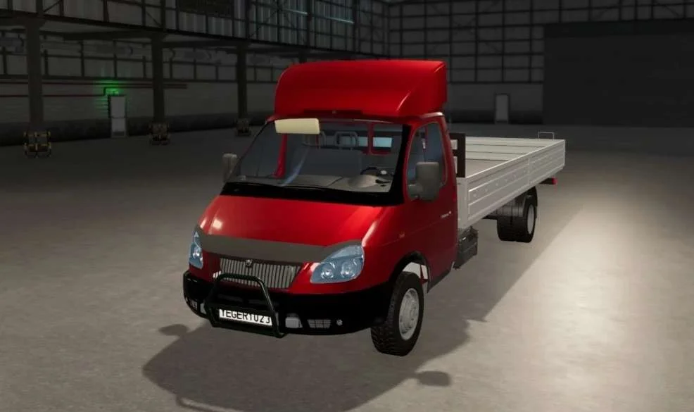 FS25 GAZelle 6m MG v1.0 Tractors Mod FS25 Mod Free Download