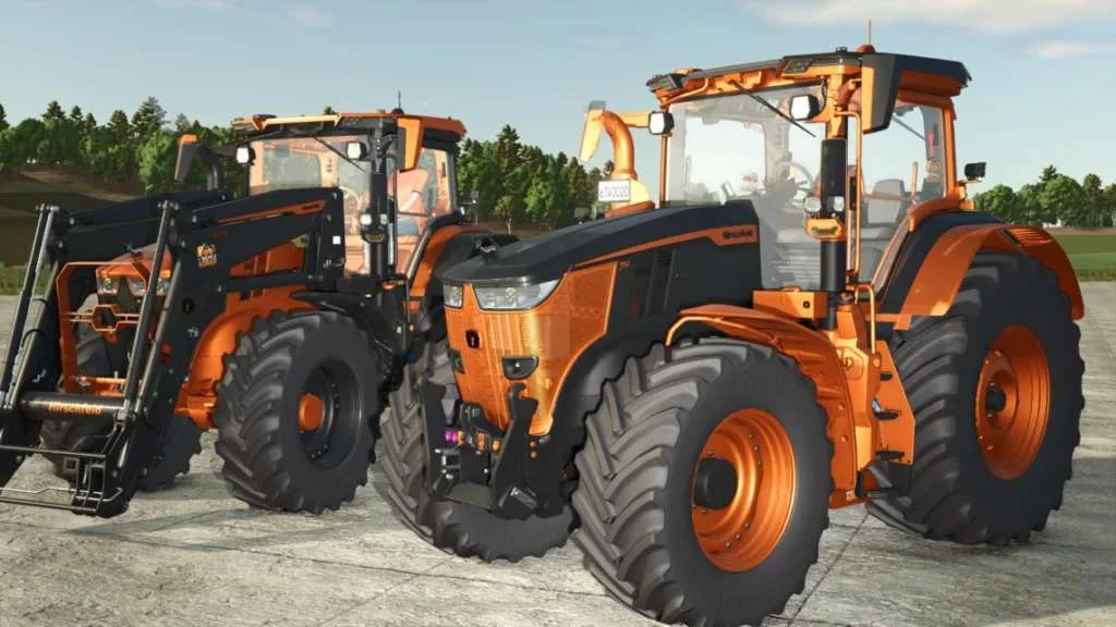 FS25 Hirschfeld JD 6R Series V1.0.0.1 Tractors Mod