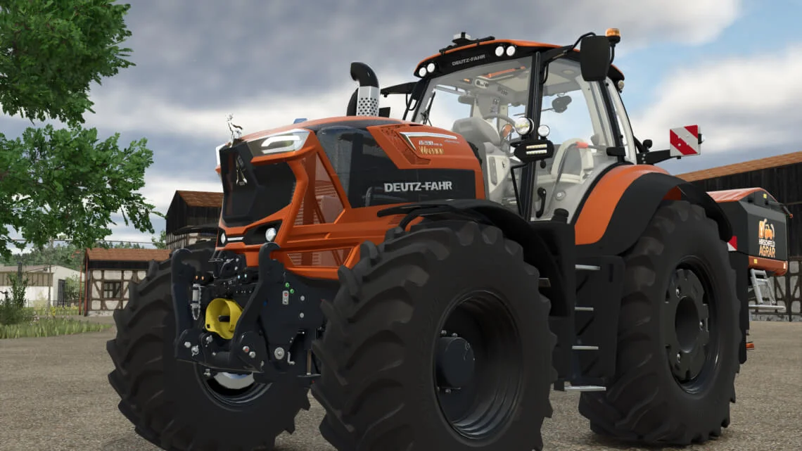 FS25 Hirschfeld Series 8TTV V1.0.3.1 Tractors Mod FS25 Mod Free Download
