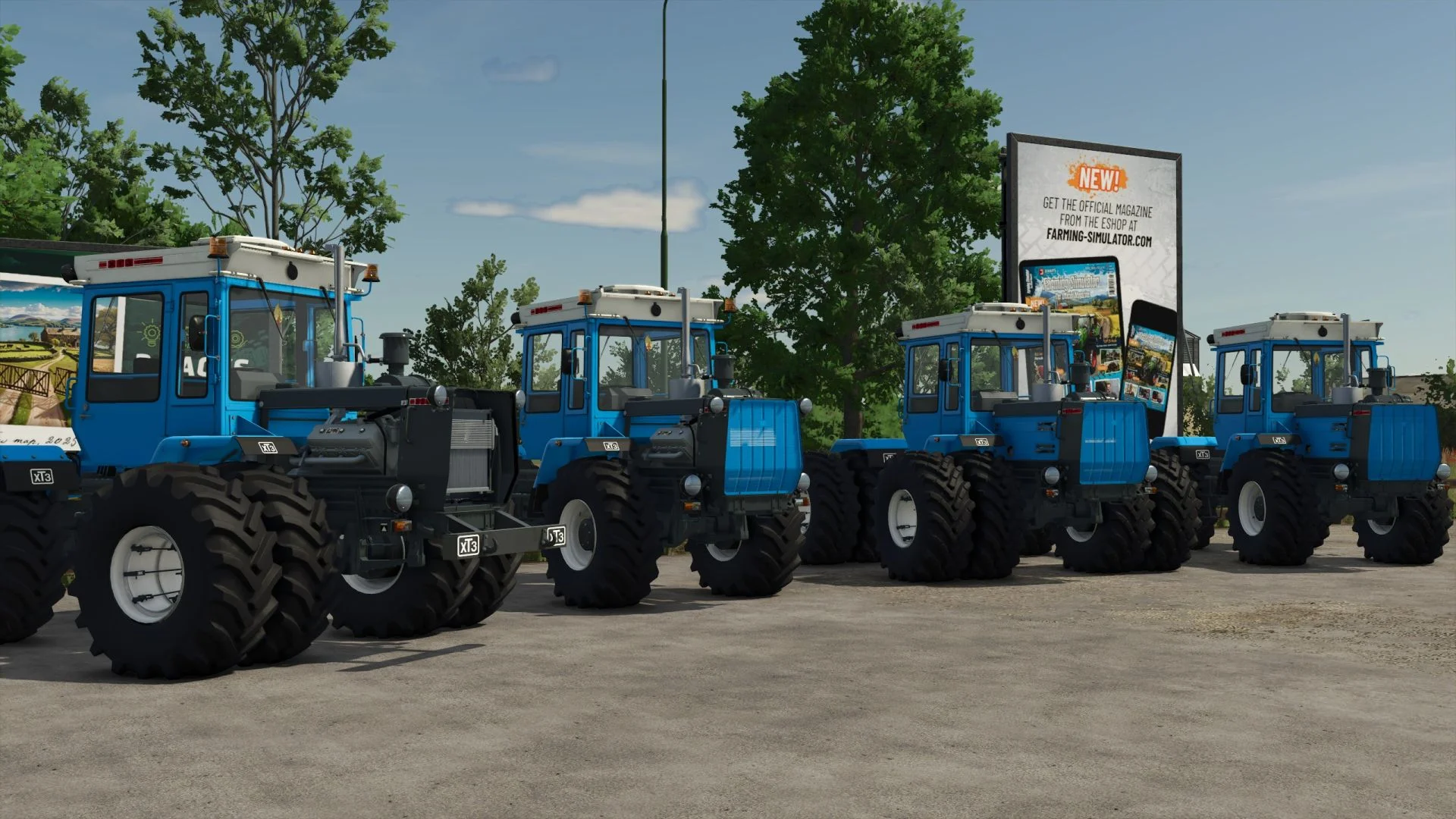 FS25 HTZ-17221 V1.0 Tractors Mod FS25 Mod Free Download