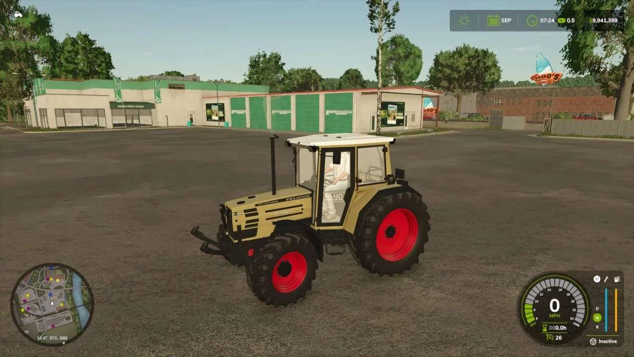 FS25 Hürlimann H488 v1.0 Tractors Mod FS25 Mod Free Download