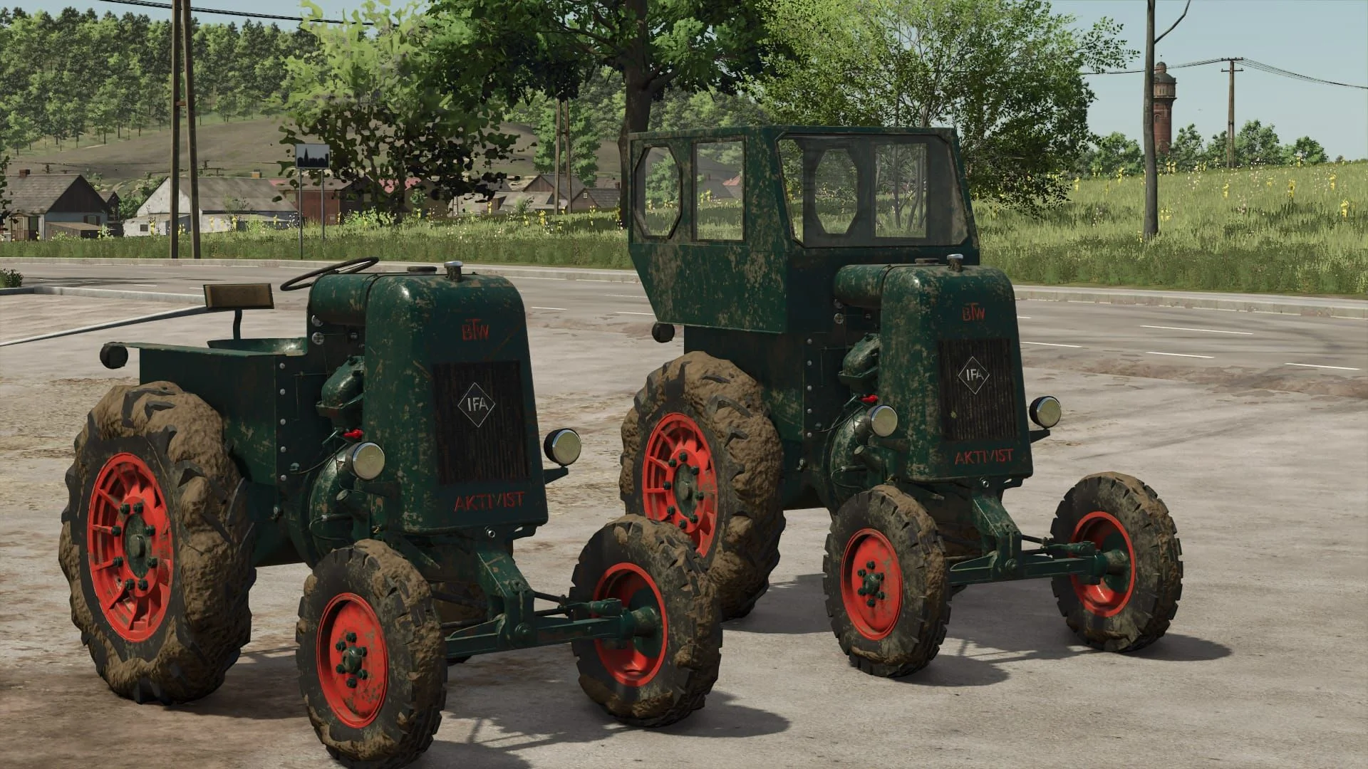 FS25 IFA RS03 Aktivist V1.0.0.2 Tractors Mod