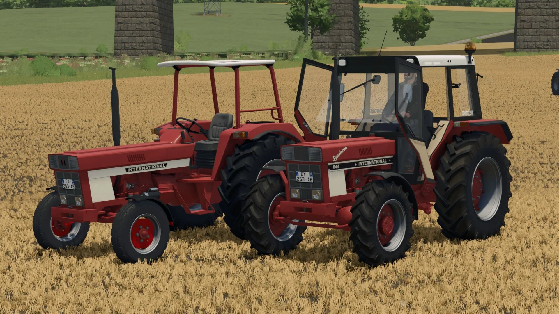 FS25 IHC x44 v1.0 Tractors Mod FS25 Mod Free Download